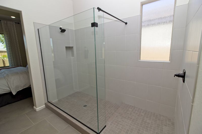 Shower with Built-in Niches